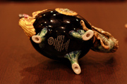 英国製 MINTON MAJOLICA（ミントン・マジョリカ） サルとニワトリのティーポット 復刻品