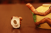 英国製 MINTON MAJOLICA（ミントン・マジョリカ） サルのティーポット 復刻品