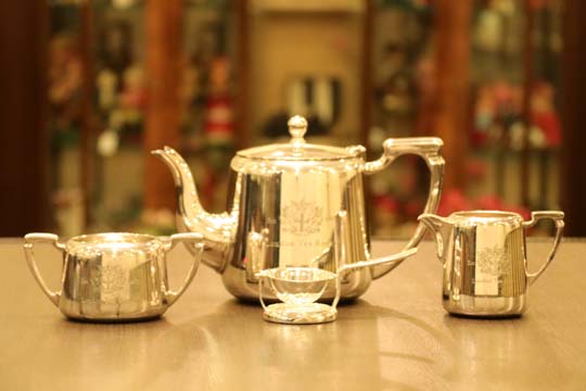 London Tea Roomオリジナルロゴ入りMappin&Webb(マッピン&ウェッブ)ティーセット LM01